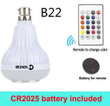 VONTAR E27 B22 Wireless Bluetooth Speaker