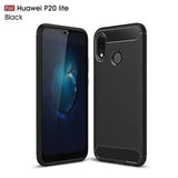 Shockproof Carbon Fiber Bumpver For Huawei