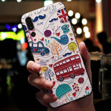 Eqvvol Cute Cartoon Patterned Phone Case For Huawei
