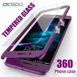OICGOO 360 Degree Full Cover Case For Huawei