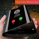 Clear View Mirror Case For Huawei