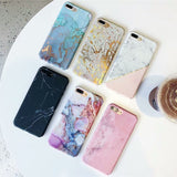 Hard PC Marble Case for iphone