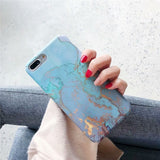 Hard PC Marble Case for iphone