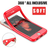 360 Full Body Cover Silicone Case For Samsung