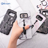 Marble Silicon Phone Case For Samsung