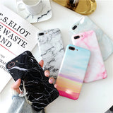 Tzomsze Luxury Marble Phone Case For iPhone