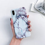 Tzomsze Luxury Marble Phone Case For iPhone