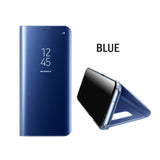 Smart Mirror Flip Phone Case For Samsung