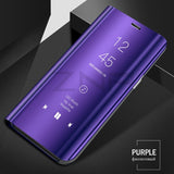 Smart Mirror Flip Phone Case For Samsung