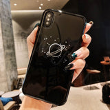 Crown King Queen Moon Stars Feather Case on For Huawei