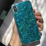 Bling Glitter Crystal Sequins Phone Case for Huawei