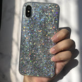Bling Glitter Crystal Sequins Phone Case for Huawei