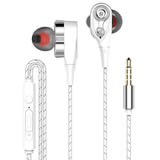 Dual Drive Stereo Wired Earphone In-ear Headset