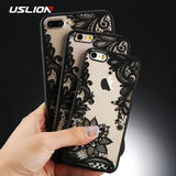 USLION Sexy Floral Phone Case For Apple