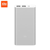 Original Xiaomi Mi Power Bank 2i 10000mAh External Battery Charger Dual USB 10000 Put For Phone
