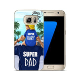 Fashion Black Brown Hair Cover For Samsung
