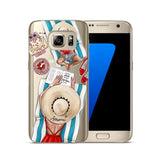 Fashion Black Brown Hair Cover For Samsung