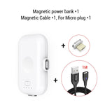 PZOZ Magnetic Power Bank 1200mAh