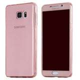 Luxury 360 Double Silicone Phone Case For Samsung