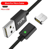 TOPK AM21 Magnetic Cable USB Type C