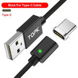 TOPK AM21 Magnetic Cable USB Type C