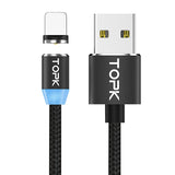 TOPK AM23 1M LED Magnetic Cable