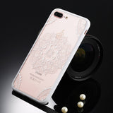 USLION Sexy Floral Phone Case For Apple