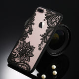 USLION Sexy Floral Phone Case For Apple
