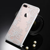 USLION Sexy Floral Phone Case For Apple