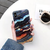 Marble Silicon Soft TPU Back Cover on for Huawei