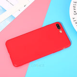 Candy Color Silicone Phone Case on For Huawei