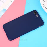 Candy Color Silicone Phone Case on For Huawei