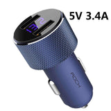 Metal Dual USB Car Charger
