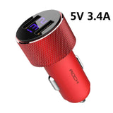 Metal Dual USB Car Charger