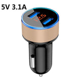 Metal Dual USB Car Charger