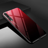 Gradient Tempered Glass Phone Case For Huawei