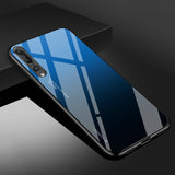 Gradient Tempered Glass Phone Case For Huawei