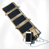Portable folding 7W Solar  Power Bank