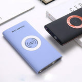Portable Ultra Thin 10000mAh Wireless Power Bank