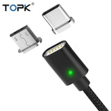 TOPK AM21 Magnetic Cable USB Type C